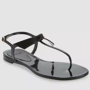 ALEXANDRE BIRMAN Black Clarita Jelly Sandals 37